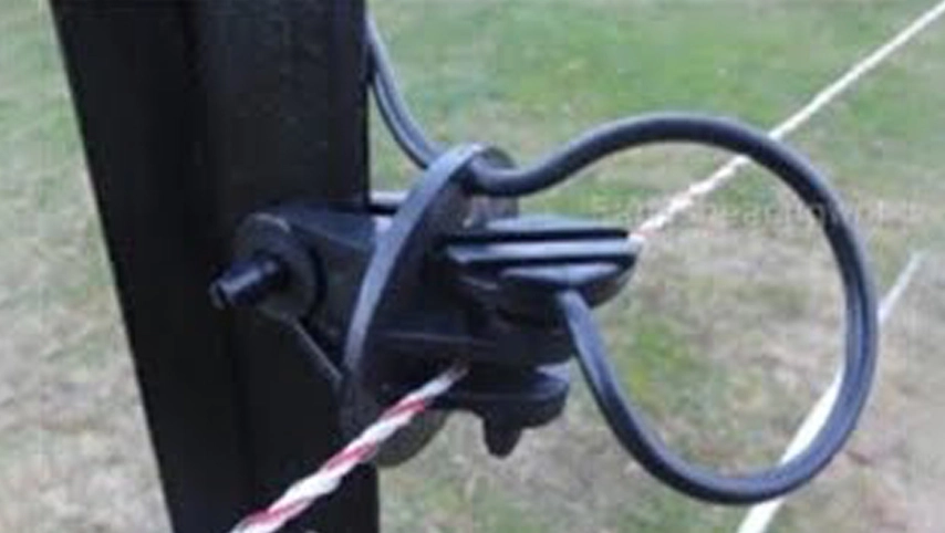 Electric Fence Pinlock Insulator is Durable with Self Locking Tapered Pins