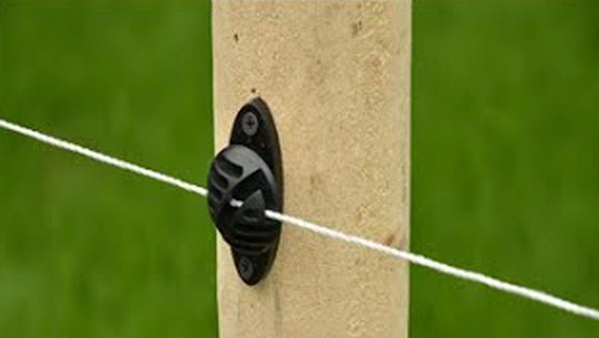 Electric Fence Accessories Durable Wood Post Claw Insulator