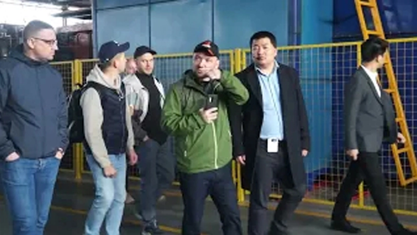 Shanghai Terrui Welcomed the Customer Team from the Russian Branch to Visit the Factory