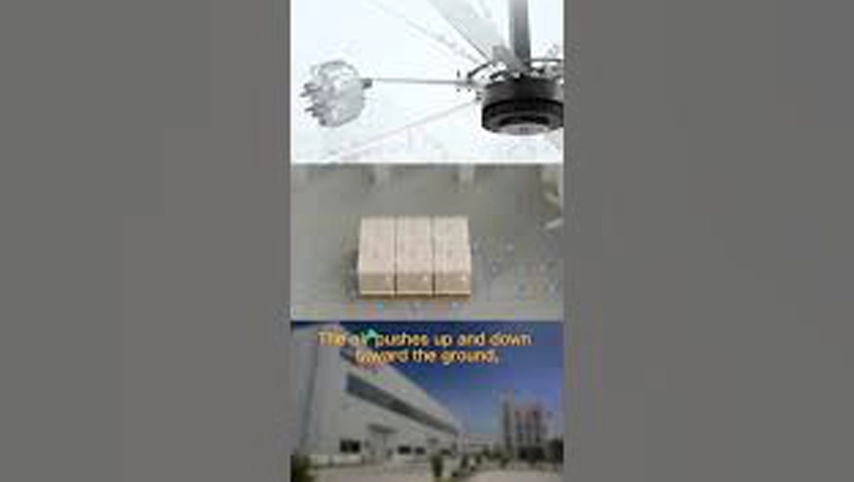 Terrui Industry 7.3 Meter Large Ceiling Fan