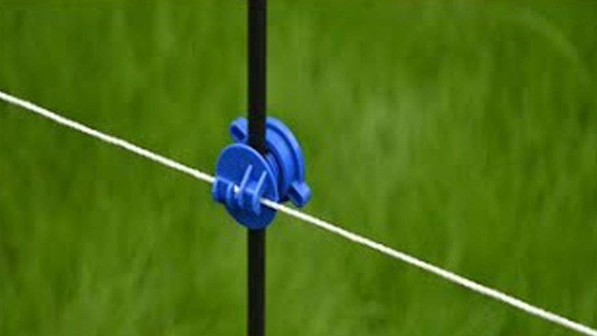 Electric Fence Insulator Round Post Screw-Tight Screw-on Insulators