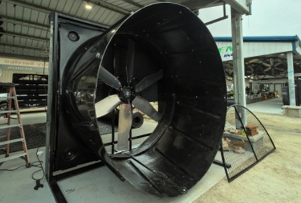 Terrui's New 98“ Exhaust Fan: Revolutionizing Industrial Ventilation