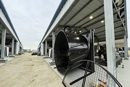 Maximizing Industrial ROI: Technical Performance of the 2.5m Ultra-Flow Industrial EC Exhaust Fan