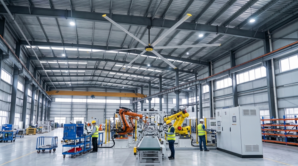 hvls-industrial-ceiling-fan-warehouse-ventilation hvls-industrial-ceiling-fan-warehouse-ventilation